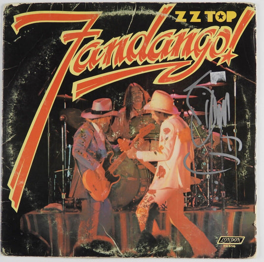 ZZ Top Billy Gibbons Signed JSA Autograph Album Record Vinyl Fandango!