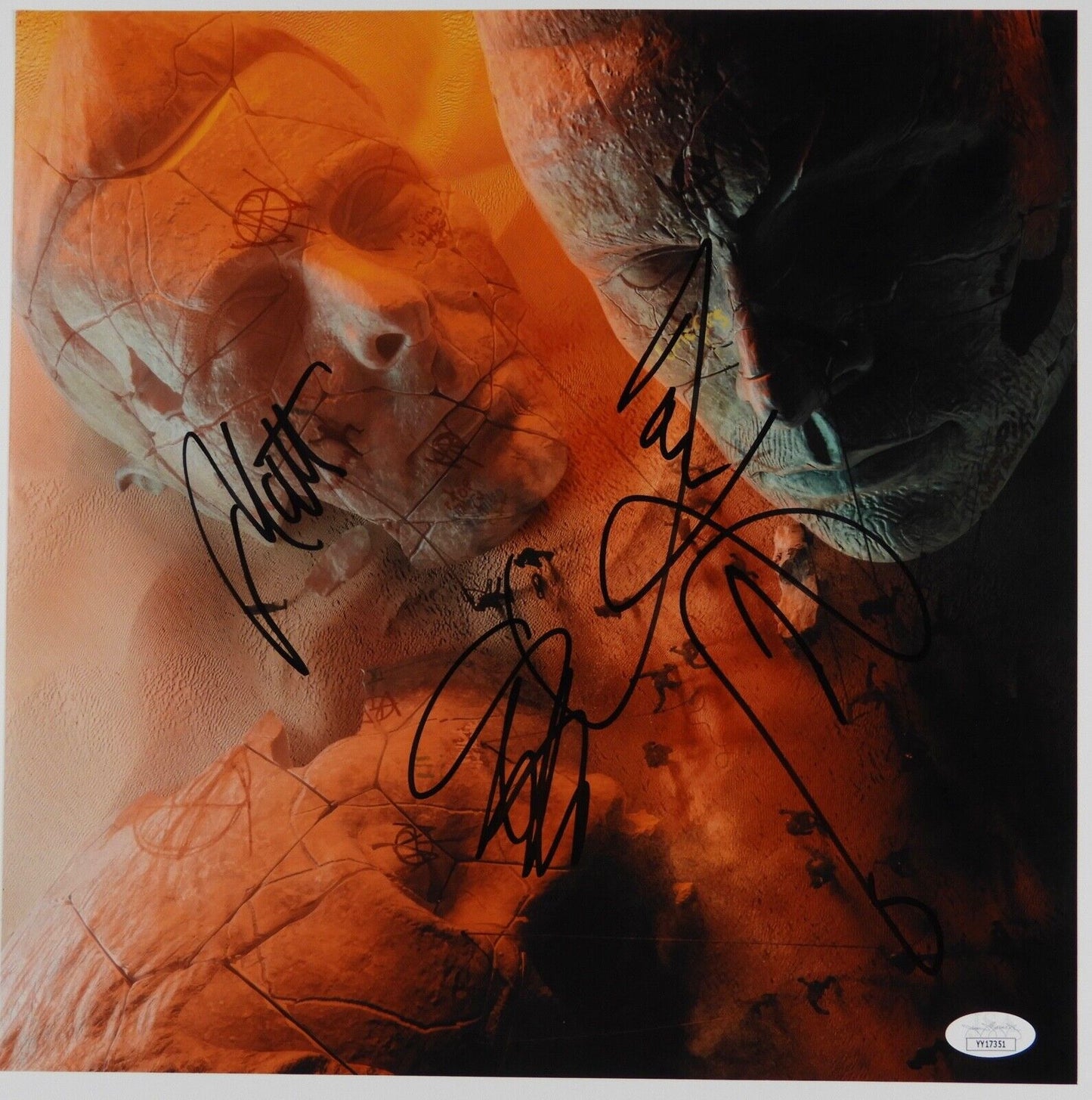 MUSE JSA Fully Group Signed Autograph 12" x 12" Photo