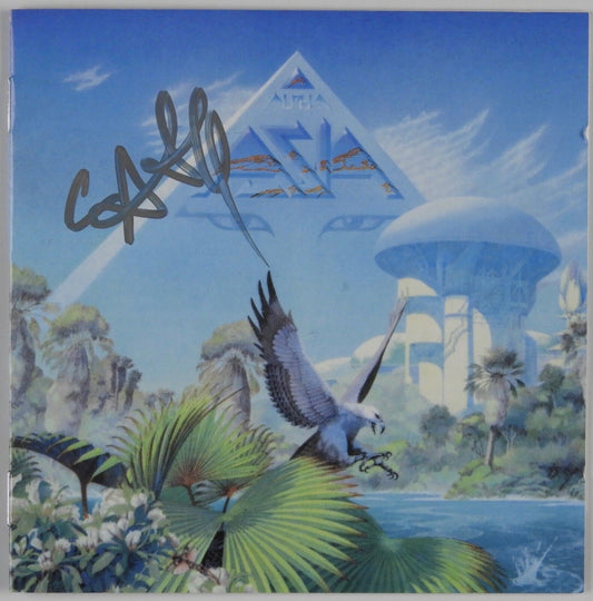 Steve Howe Asia YES JSA signed autograph CD Booklet Alpha