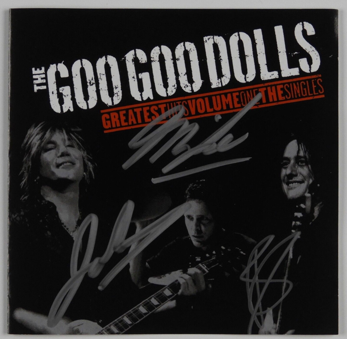 The Goo Goo Dolls Fully JSA Signed Autograph CD Booklet Greatest Hits Vol One