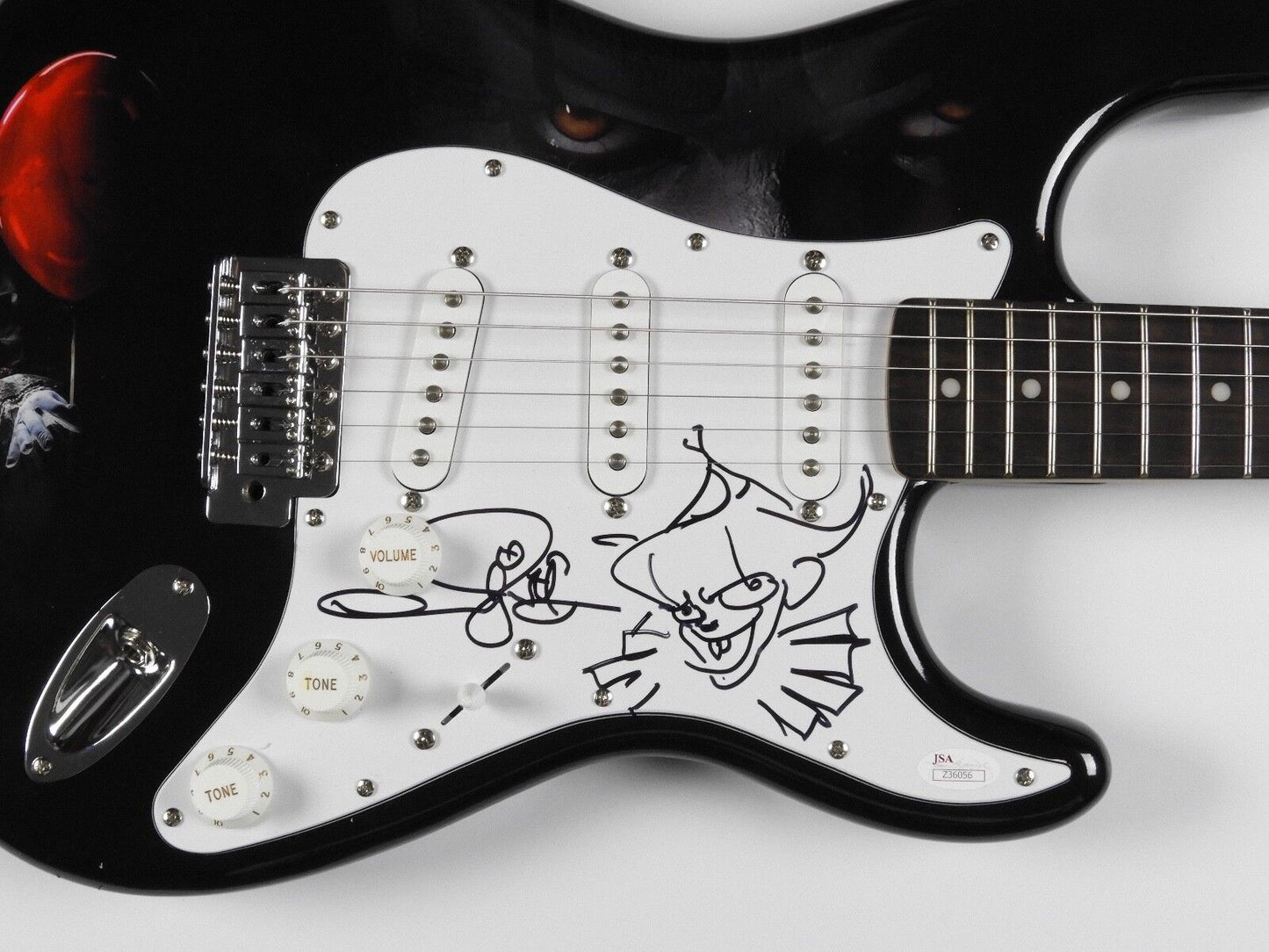 It Movie Autograph Andy Muschietti Signed Guitar Fender Stratocaster Squier JSA
