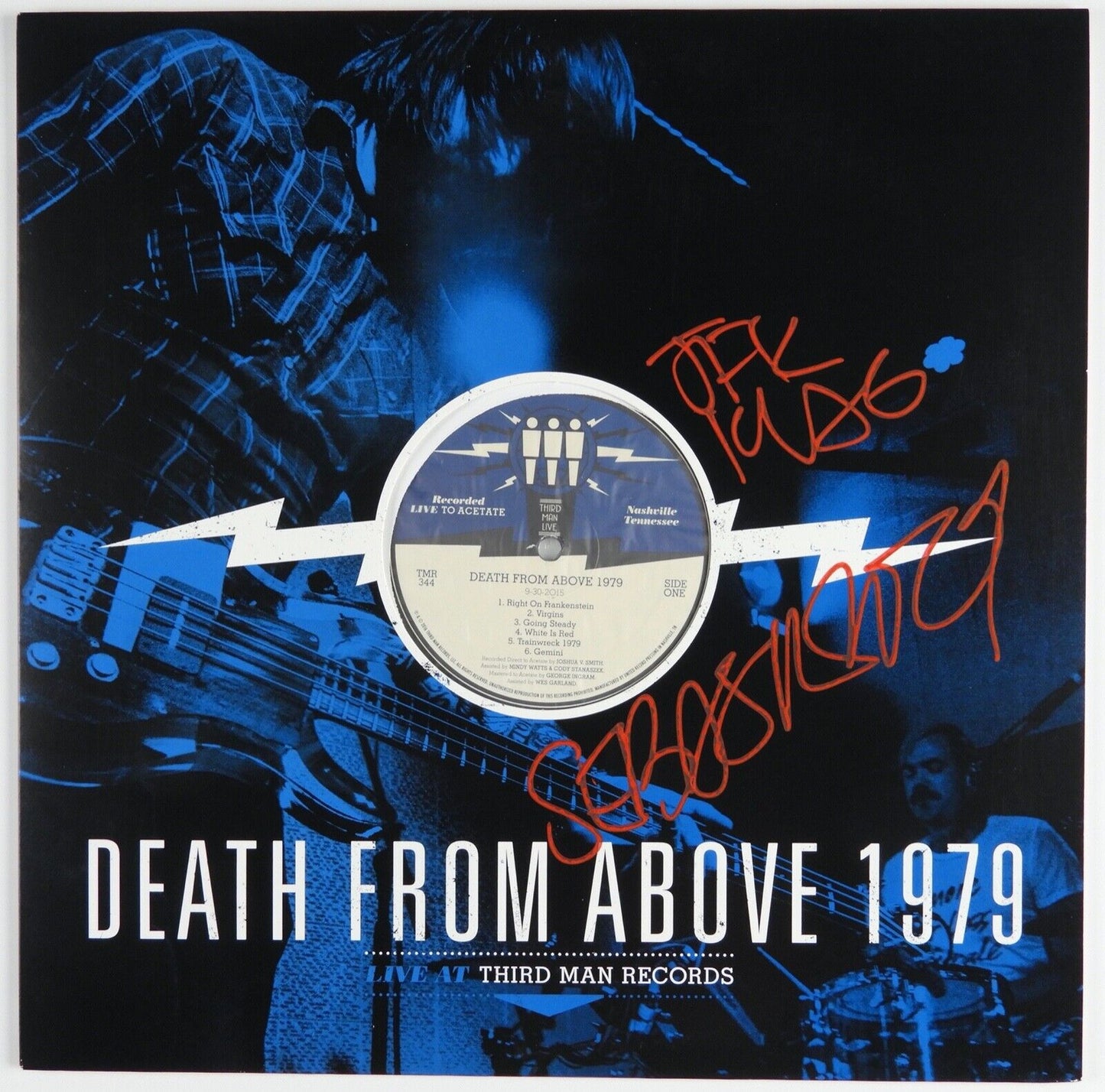 Death From Above 1979 JSA Signed Autograph Album Vinyl Record