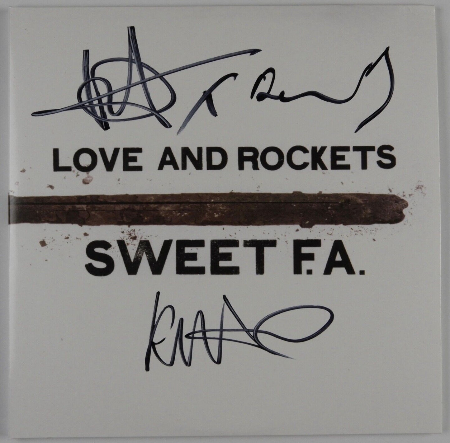 Love And Rockets JSA Fully Signed Autograph Album Record Vinyl Sweet F.A.
