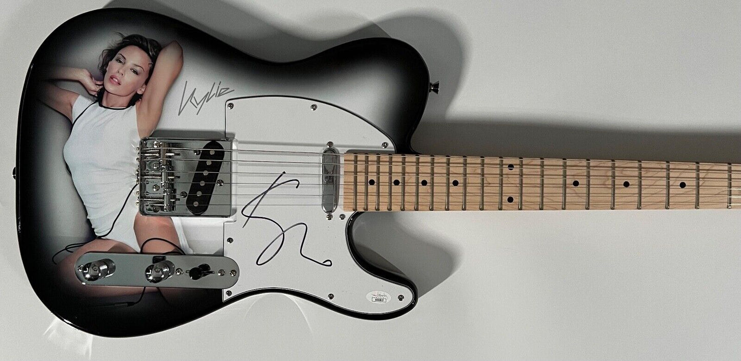 Kylie Minogue JSA Signed Autograph Telecaster Guitar