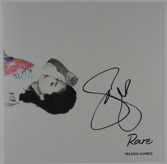 Selena Gomez JSA 12" Album Flat Rare Signed Autograph JSA