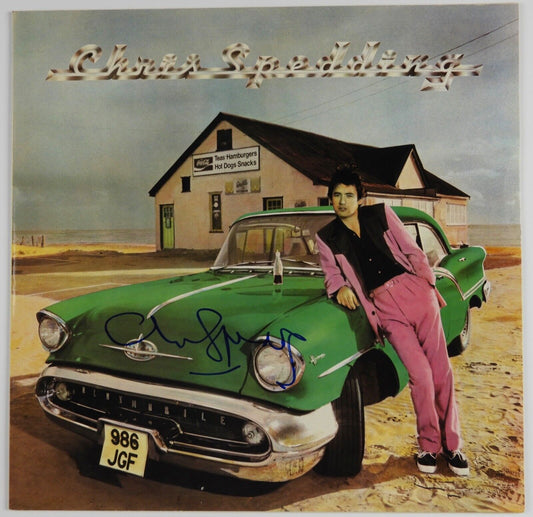 Chris Spedding JSA Signed Autograph Album Record LP