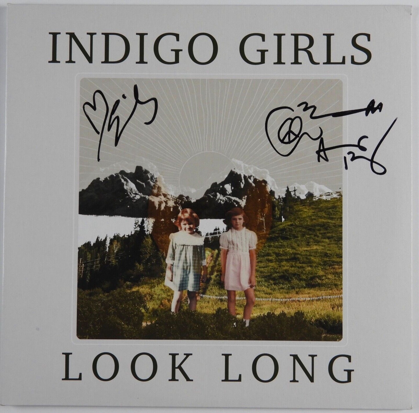 Indio Girls JSA Signed Autograph Record Album Vinyl Look Long