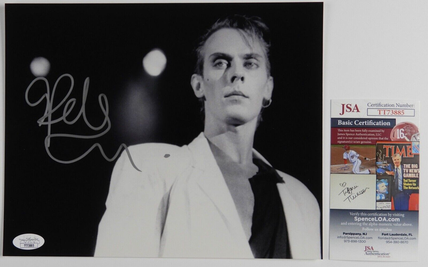 Peter Murphy Signed Autograph JSA COA 8 x 10 photo