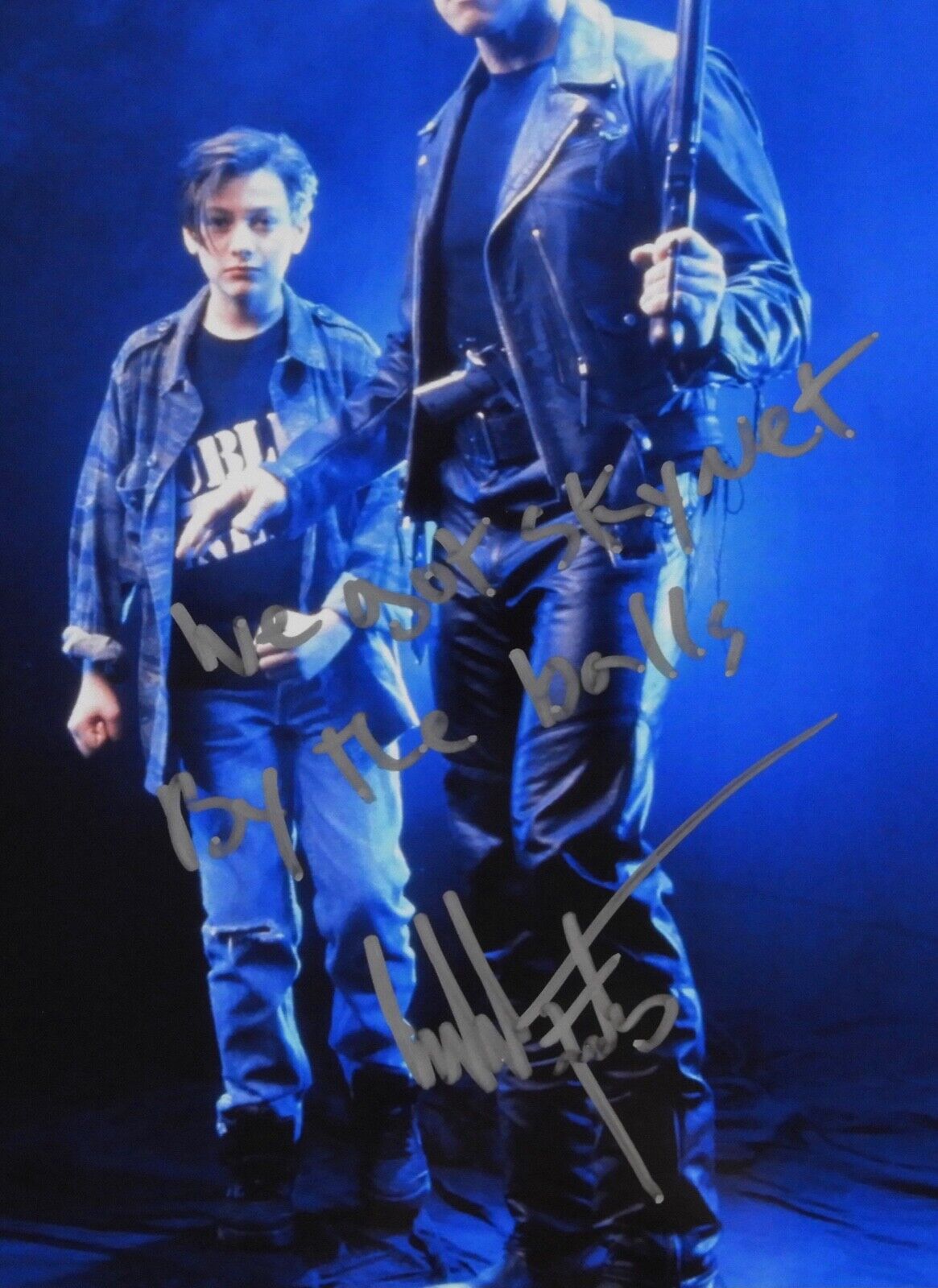 Edward Furlong JSA Signed Autograph Photo 8 x 10 Terminator 2