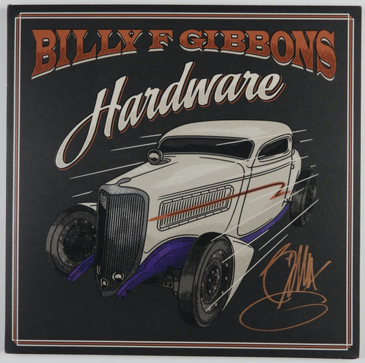 Billy Gibbons JSA Signed Autograph Record Album Vinyl ZZ Top Hardware Grape