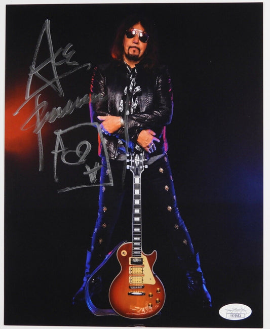 KISS Ace Frehley Signed JSA Signed Autograph 8 x 10 Photo