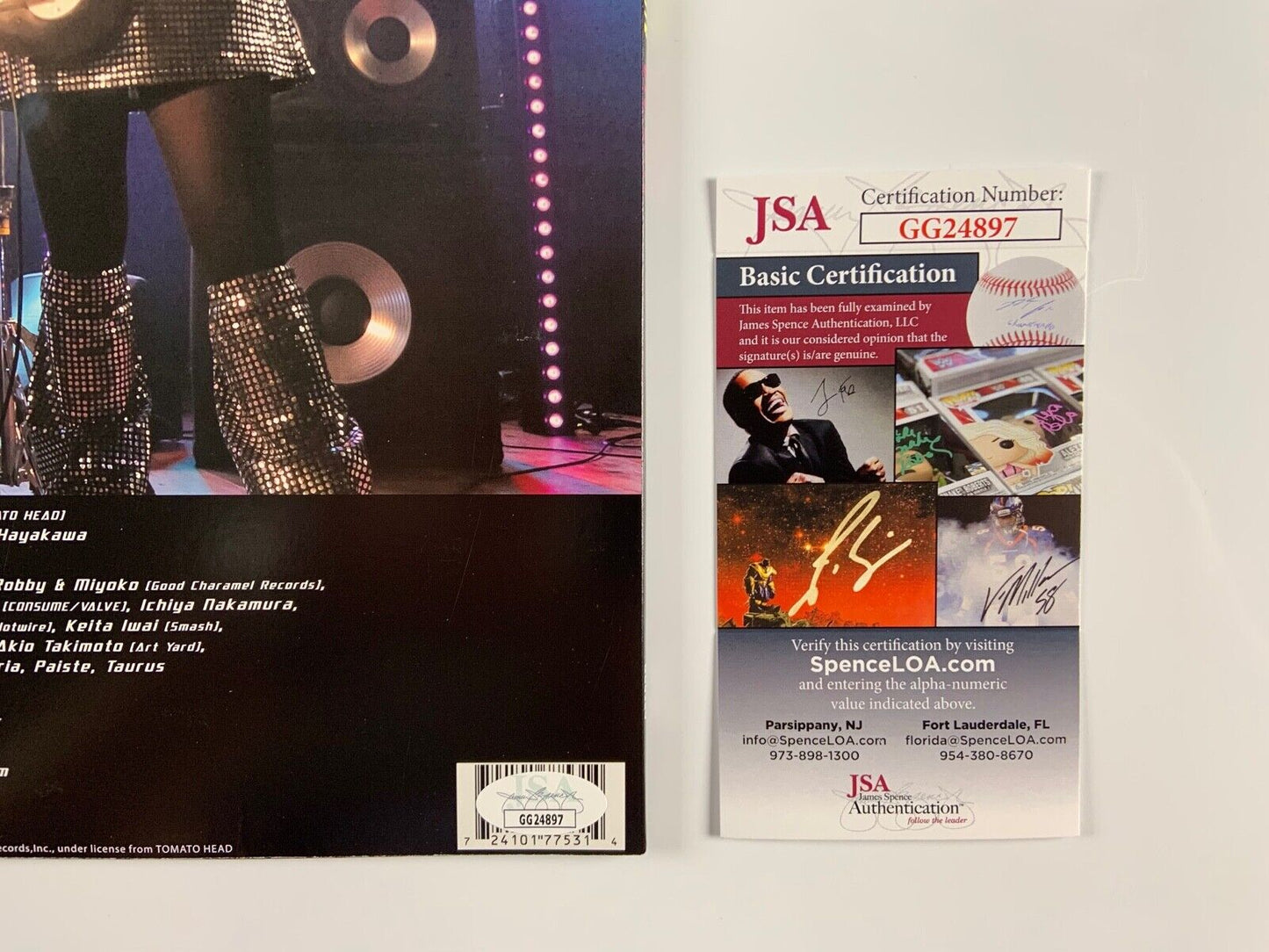 Shonen Knife Signed JSA Autograph Signed Album Overdrive Multi Signed