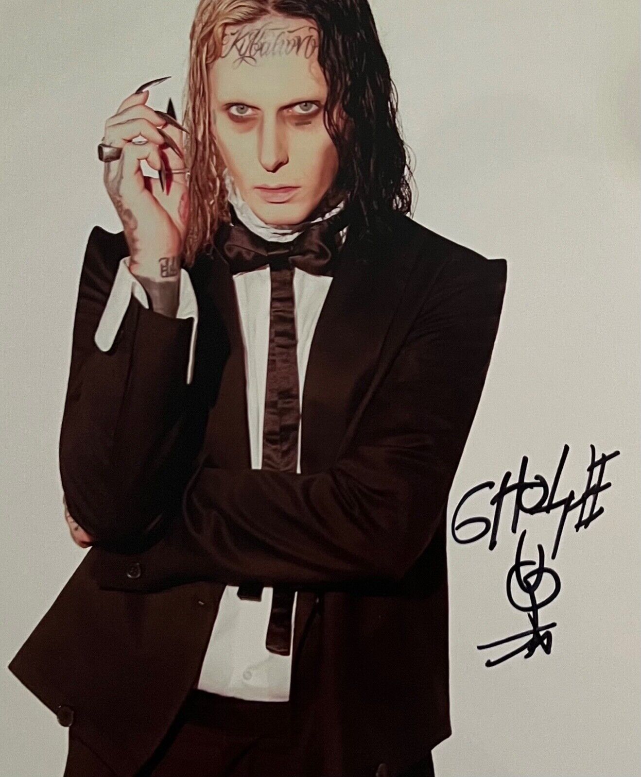 Ghostemane JSA Signed Autograph 8 x 10 Photo