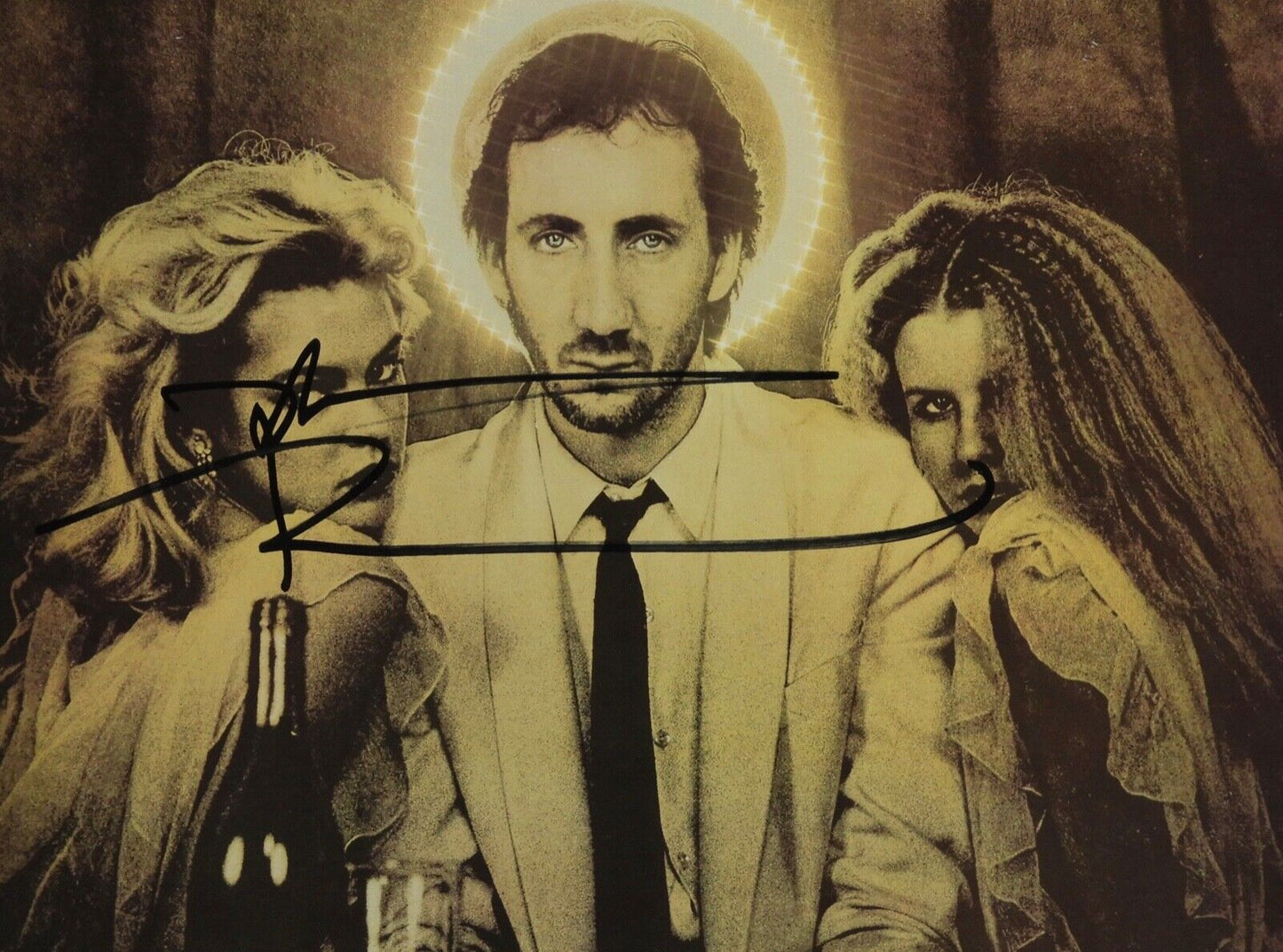 Pete Townshend The Who JSA Autograph Signed Record Album Vinyl Empty Glass