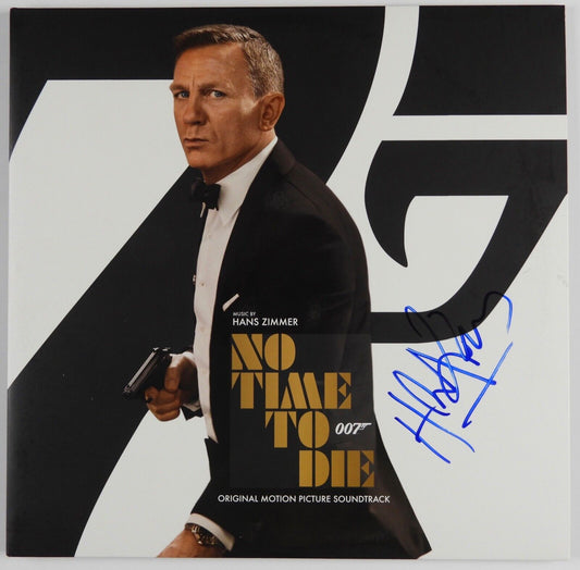 Hans Zimmer Signed JSA Autograph Album Record No Time To Die 007 Soundtrack