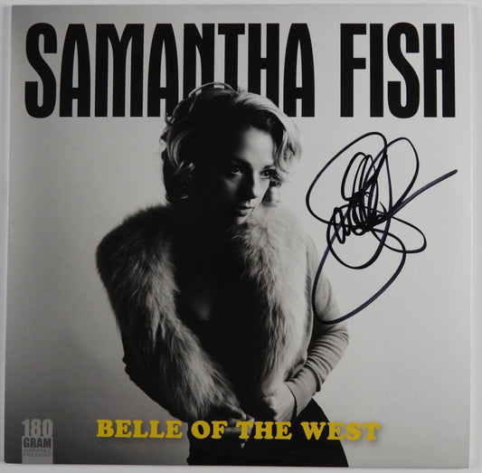 Samantha Fish JSA Autograph Signed Album Record Vinyl Belle Of The West