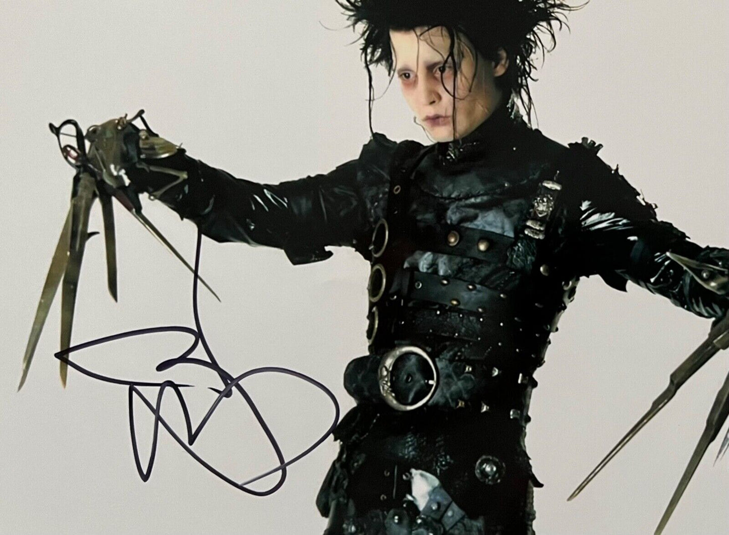 Johnny Depp JSA Signed Autograph 8 x 10 photo Edward Scissorhands