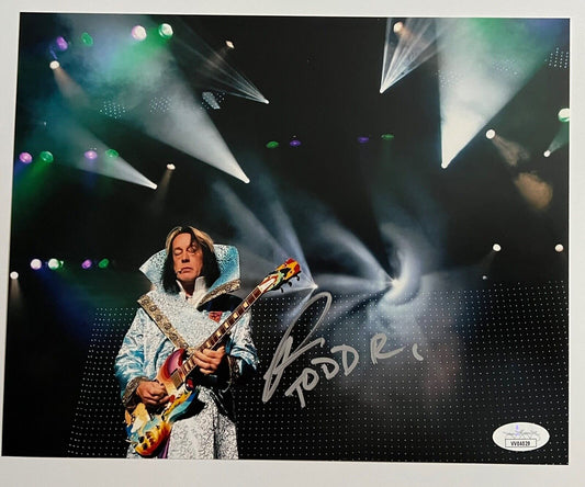 Todd Rundgren JSA Signed Autograph 8 x 10 Photo