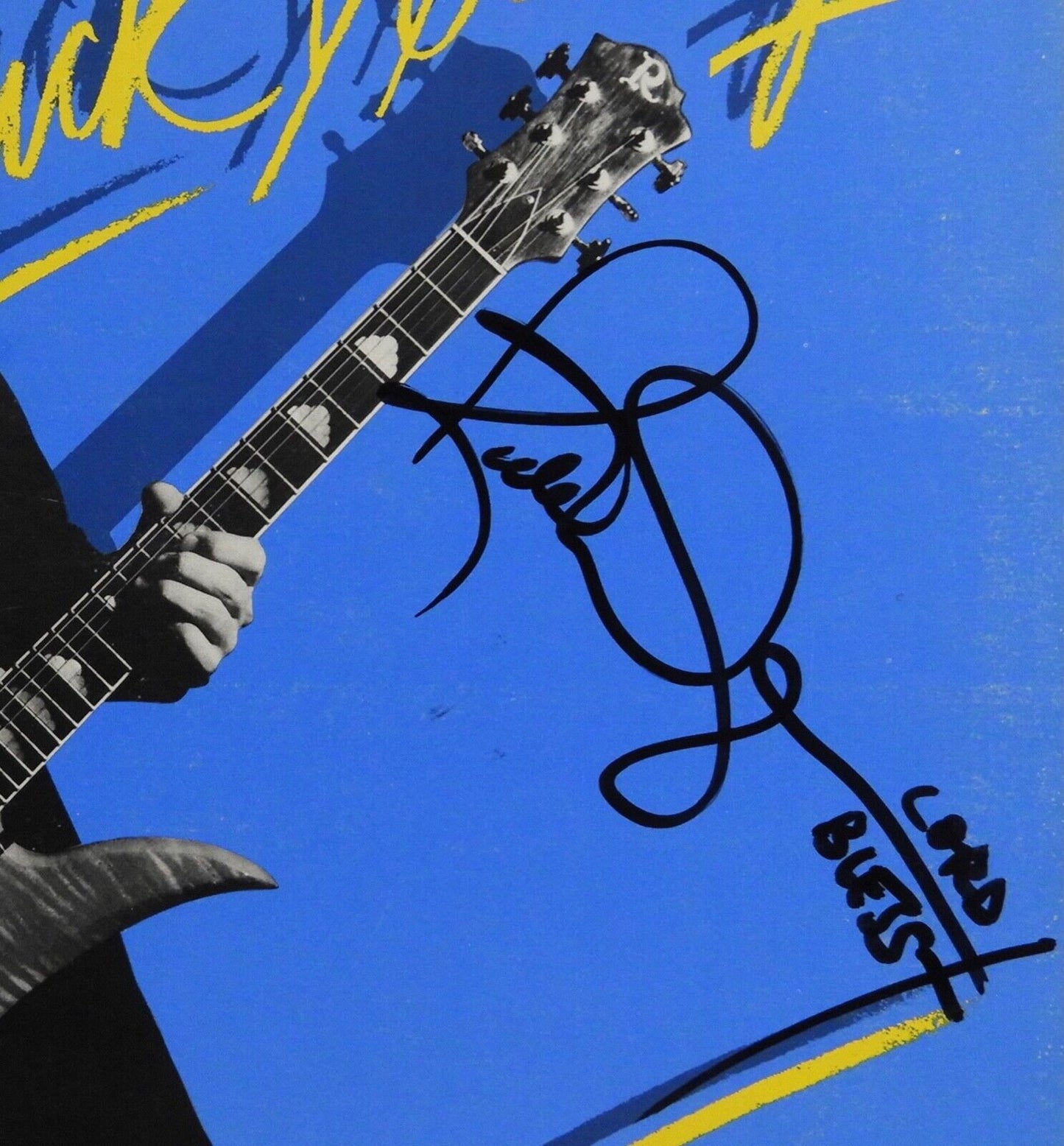 Rick Derringer Signed JSA Signed Autograph Album Record Guitars And Women