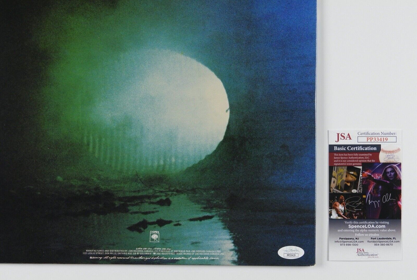 Toto JSA Signed Autograph Album Record LP Hydra Bobby Kimball Steve Lukather +