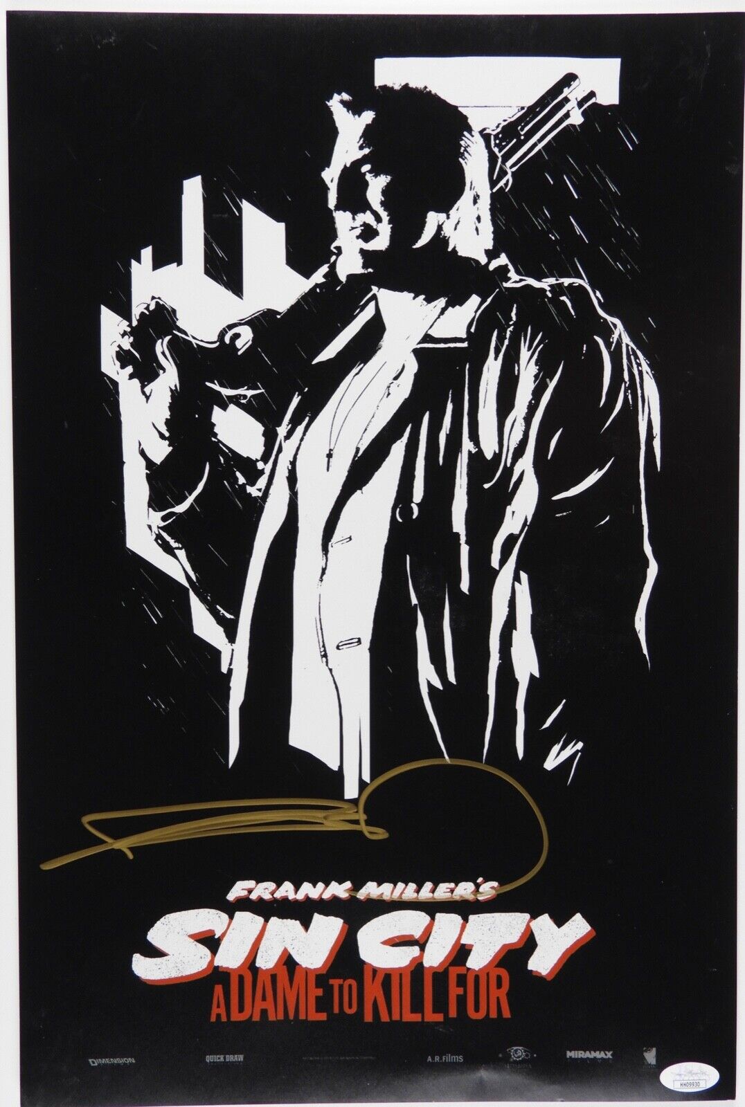 Frank Miller JSA signed autograph 12 x 18 Photo Sin City