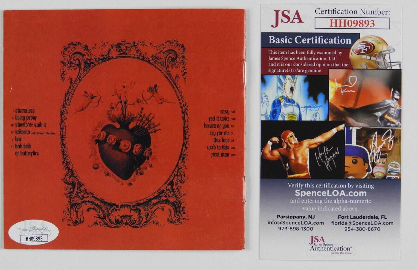 Camila Cabello Romance JSA Signed Autograph CD Booklet