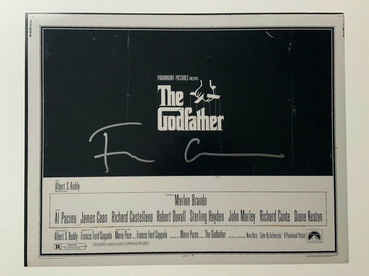 Francis Ford Coppola The Godfather JSA signed autograph 11 x 14 Photo