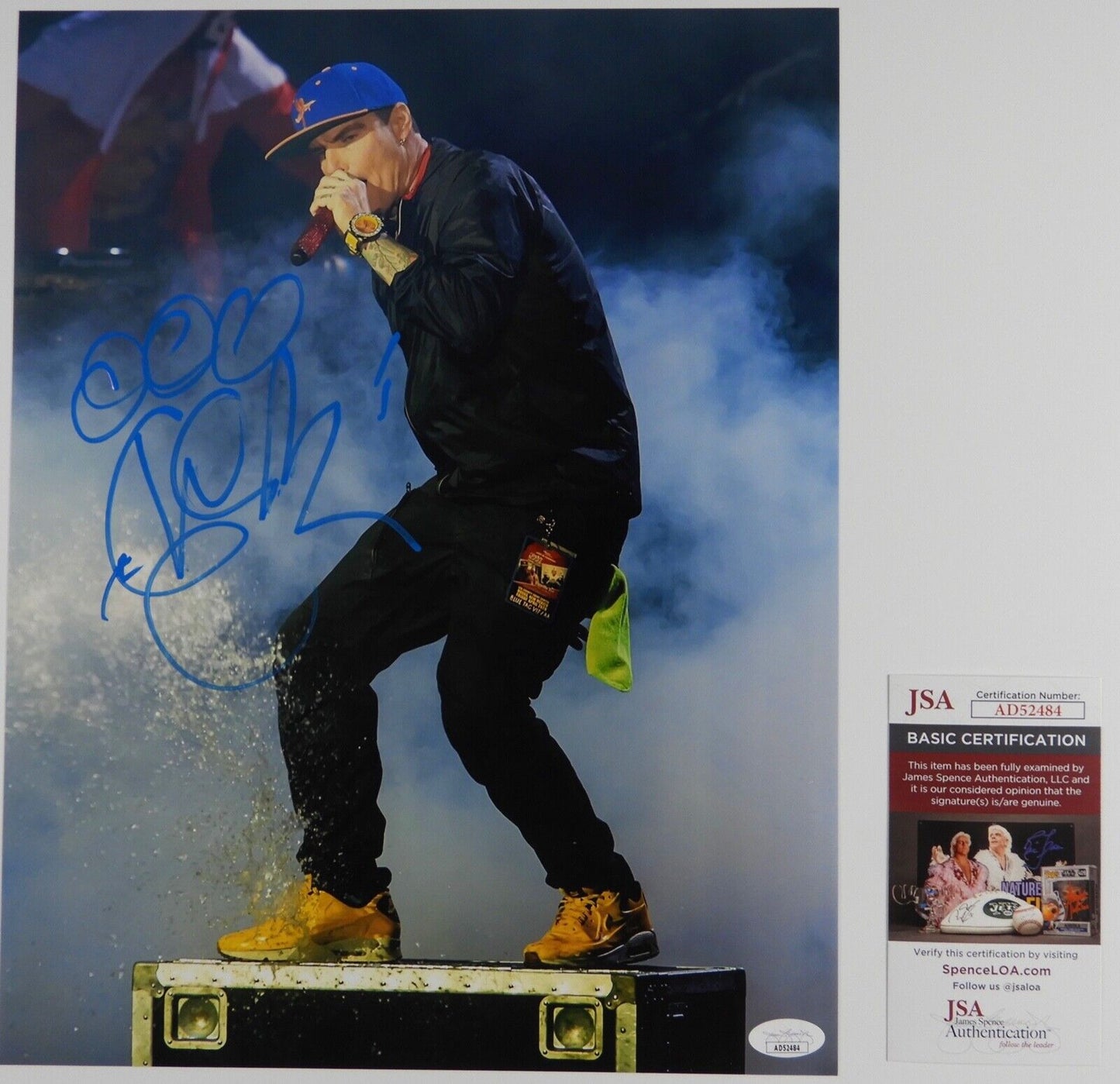 Vanilla Ice Autograph JSA 11 x 14 Signed Photo