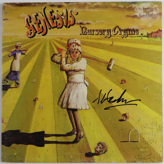 Steve Hackett Genesis JSA Signed Autograph Album Nursery Cryme