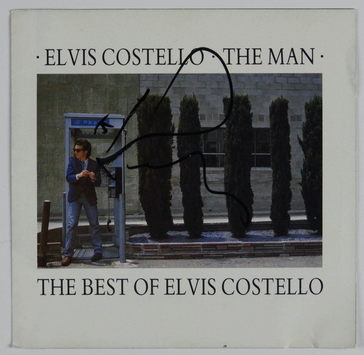 Elvis Costello JSA Signed Autograph CD Booklet The Best Of