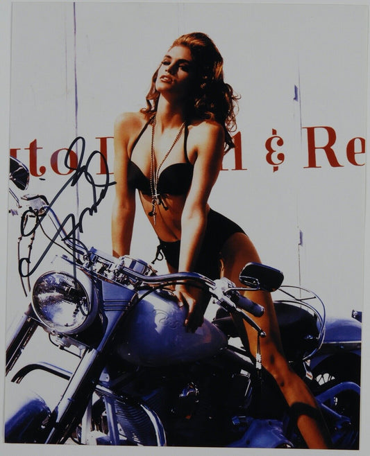 Cindy Crawford Signed Autograph JSA COA Photo