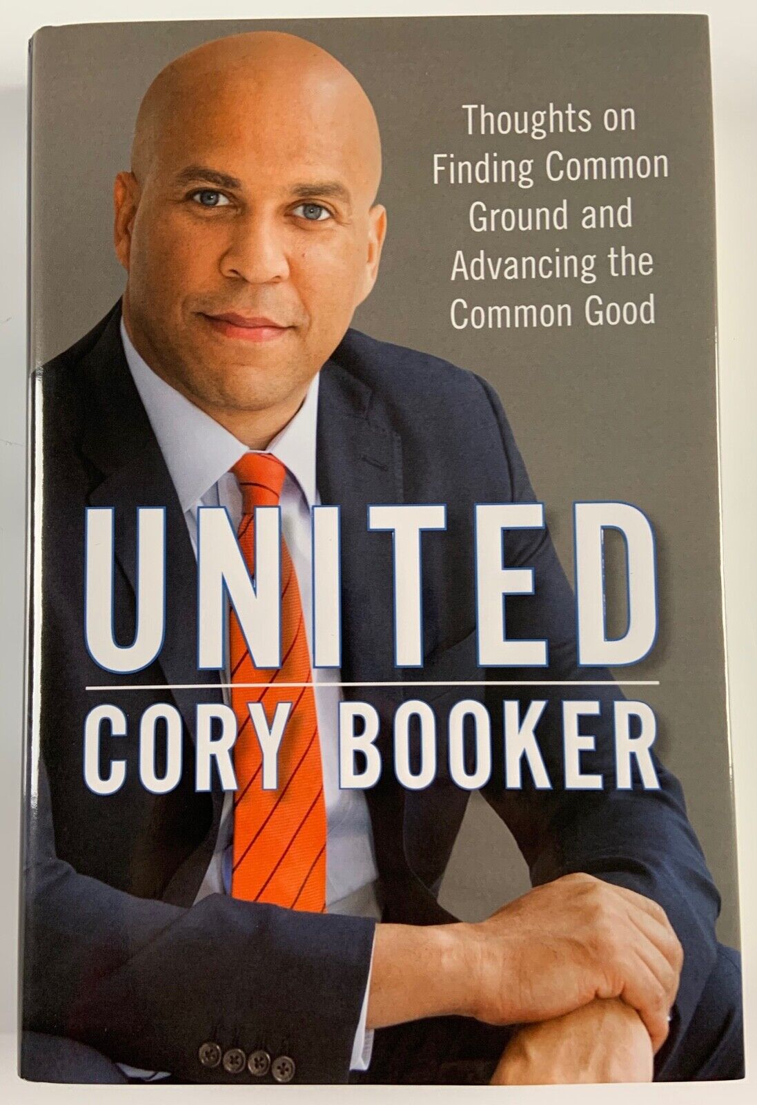 Cory Booker Signed Autograph Book JSA COA First Edition United