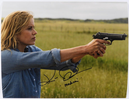 Fear The Walking Dead Madison Kim Dickens Autograph Signed Photo JSA 11x14