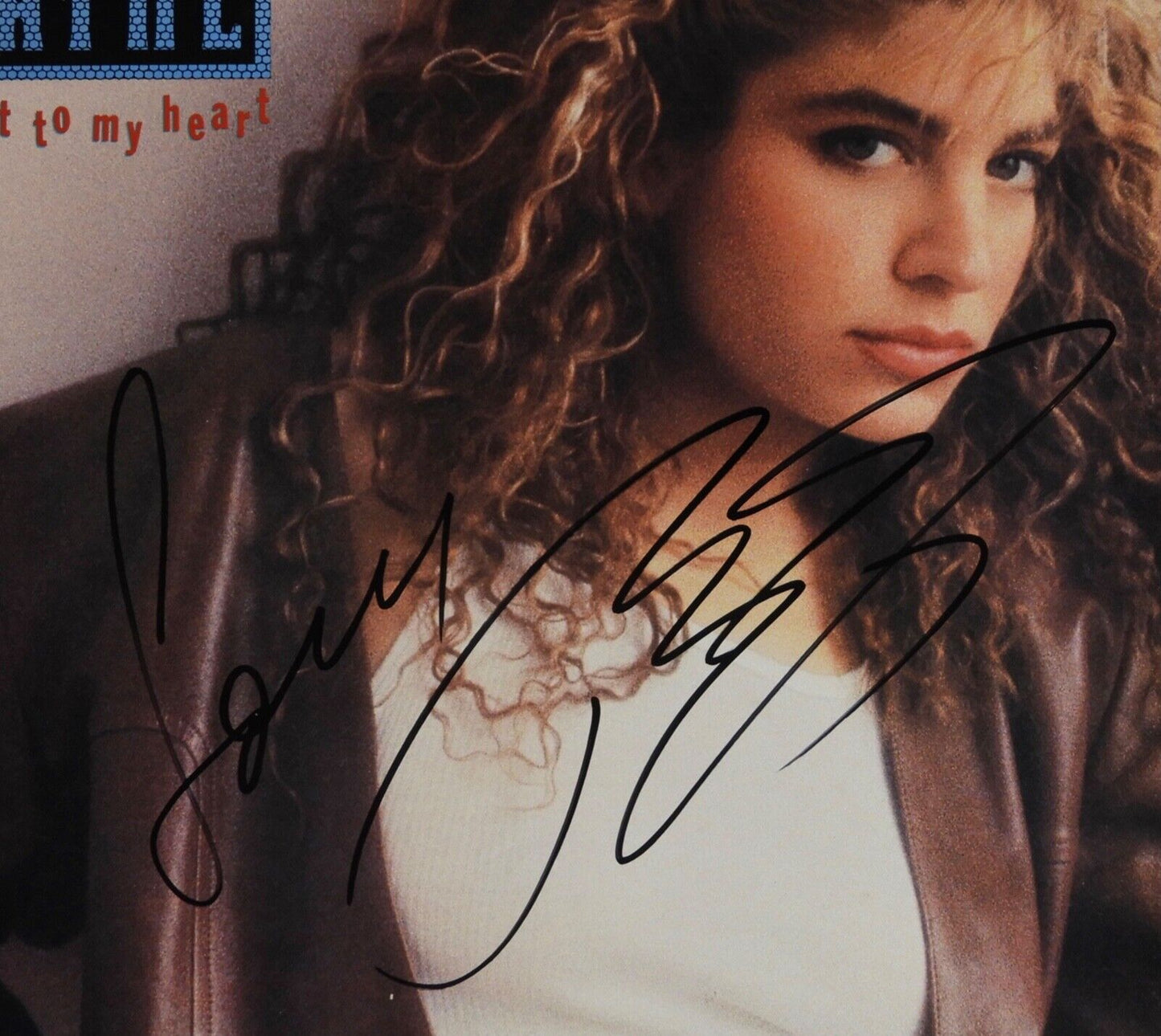 Taylor Dayne JSA Signed Autograph Album Record LP Tell It To My Heart