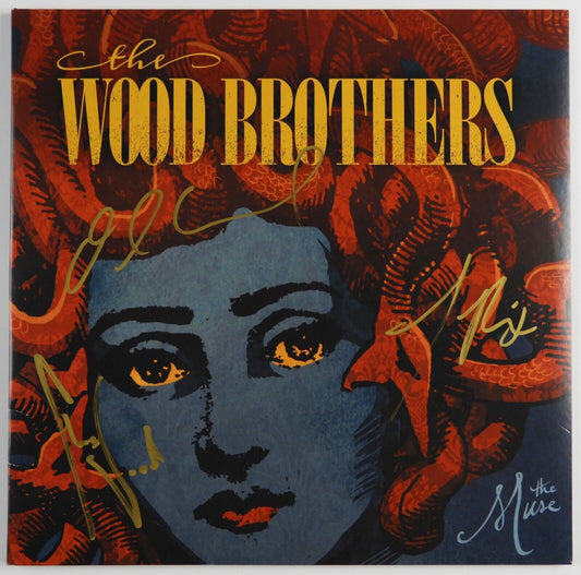 The Wood Brothers JSA Autograph Signed Record Album The Muse