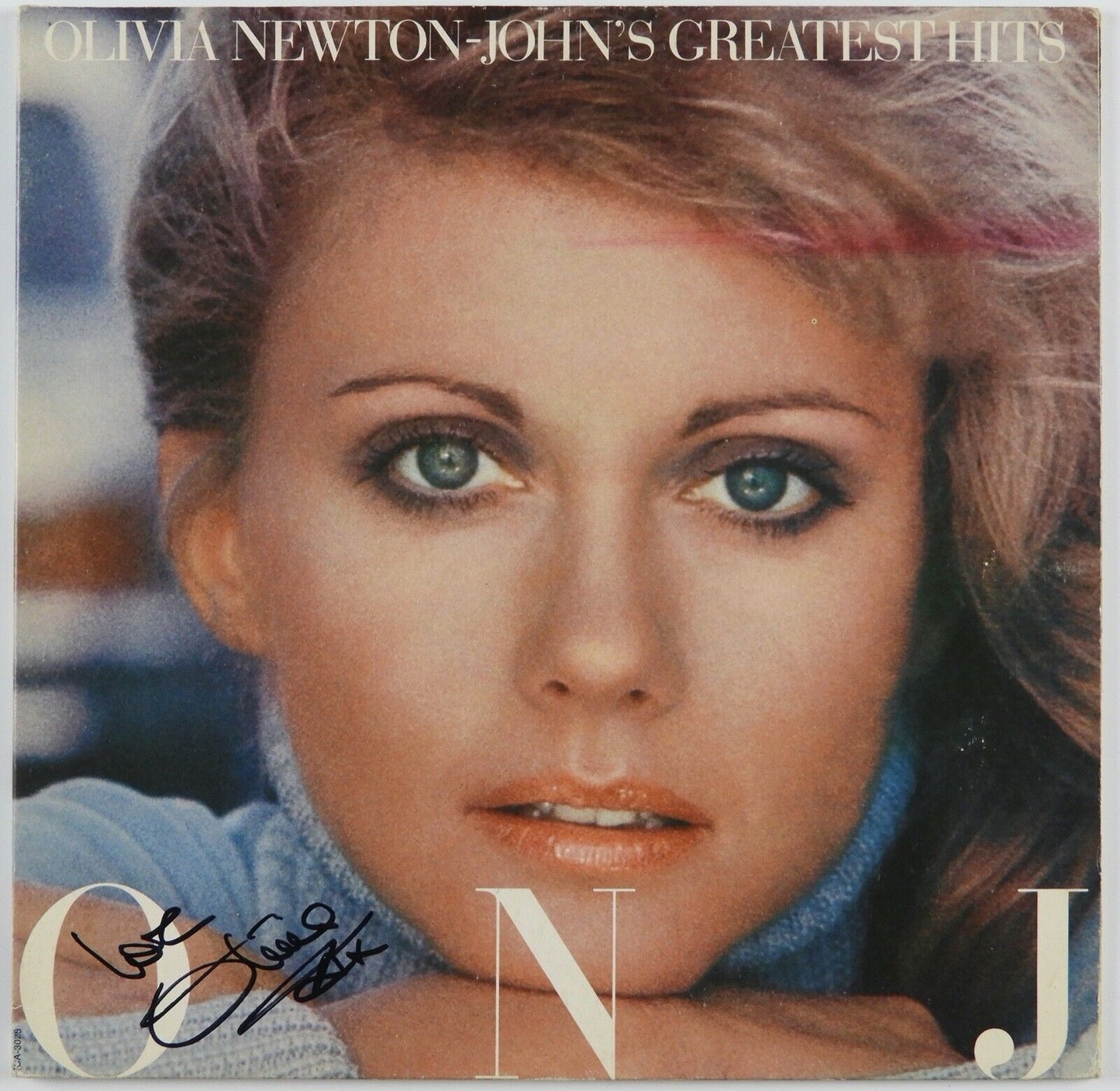 Olivia Newton-John JSA Signed Autograph Album Record LP Greatest Hits