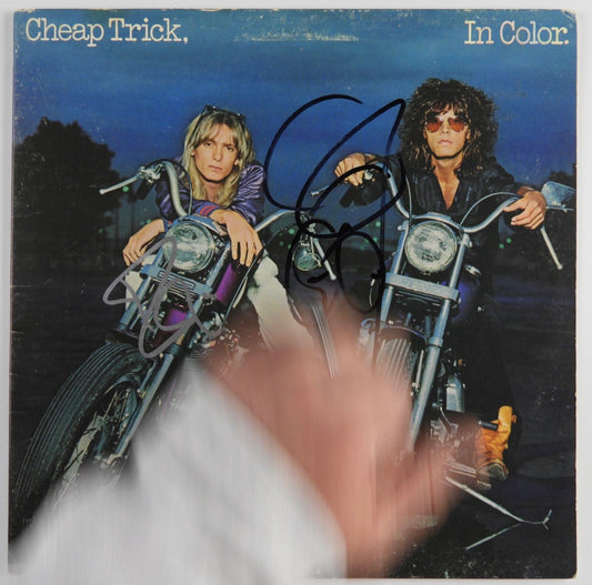 Cheap Trick Autograph Signed Record Album Beckett Rick Nielsen Robin Zander