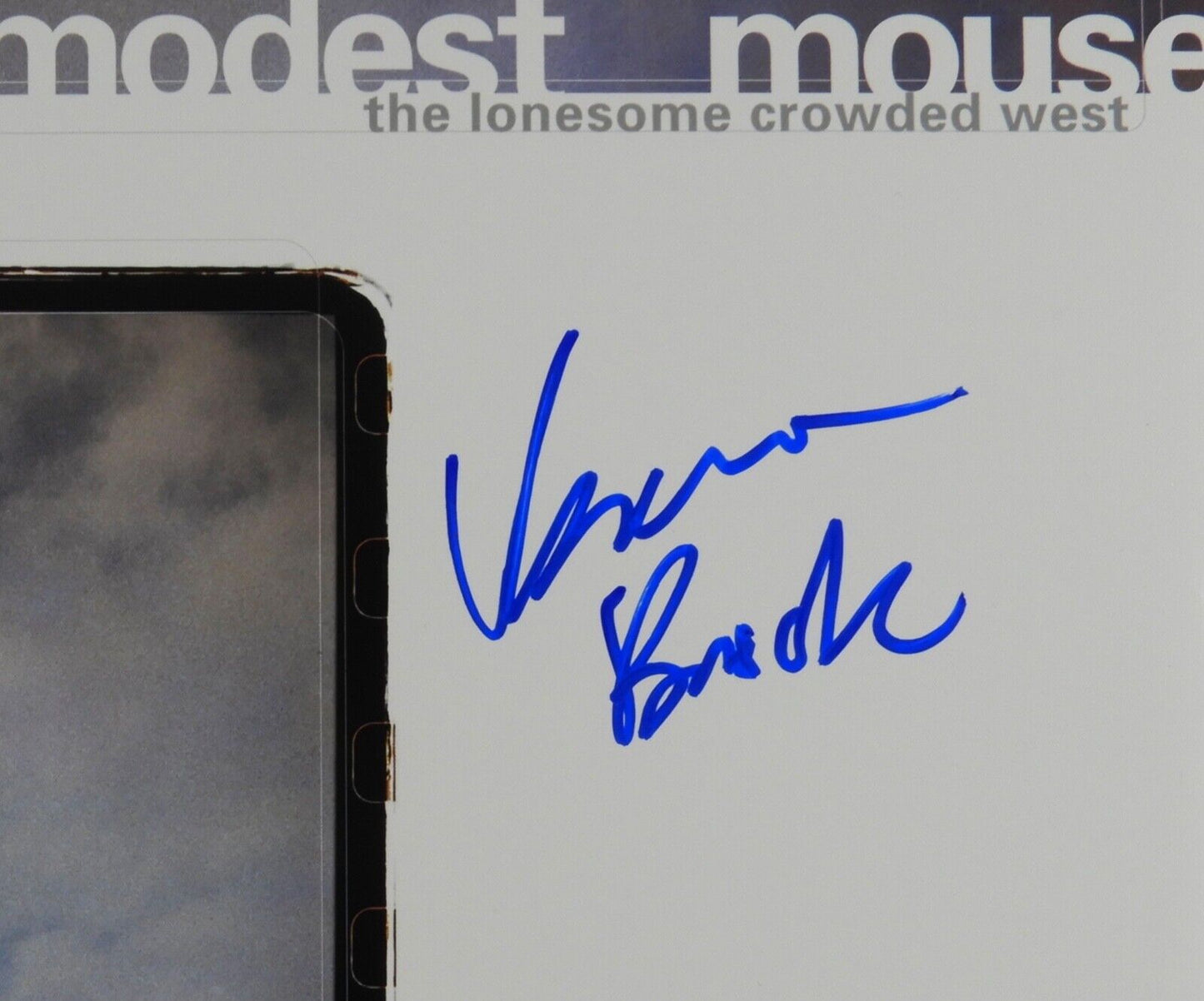 Modest Mouse Isaac Brook JSA  Signed Autograph Album Record Vinyl