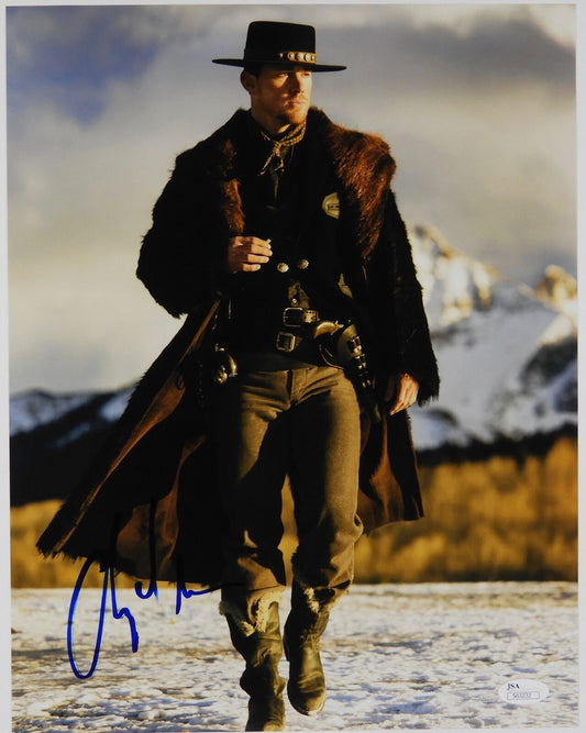 Channing Tatum The Hateful Eight Autograph Signed Photo JSA 11 x 14