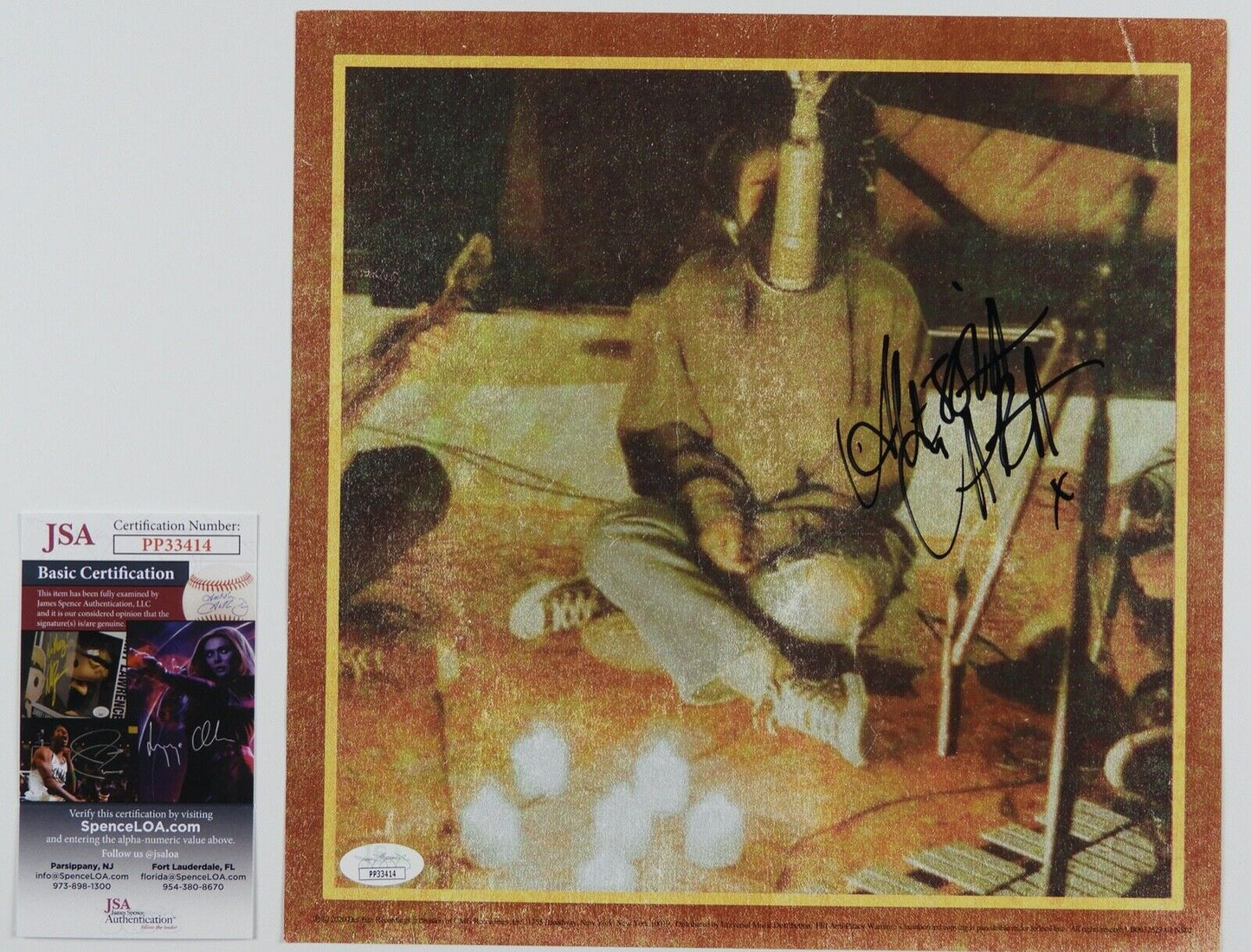Alessia Cara JSA Signed Autograph 11" x 11" Album Card Live Off The Floor
