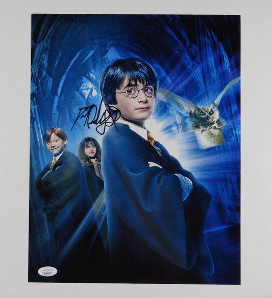 Daniel Radcliffe JSA Signed Autograph 11x14 Photo Harry Potter