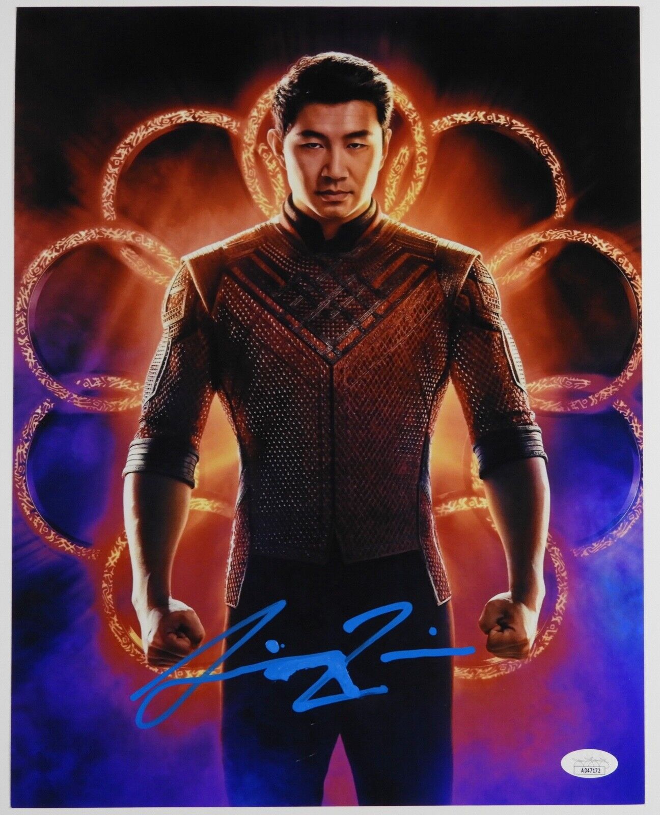 Simu Liu JSA Signed Autograph Photo 11 x 14 Doctor Strange