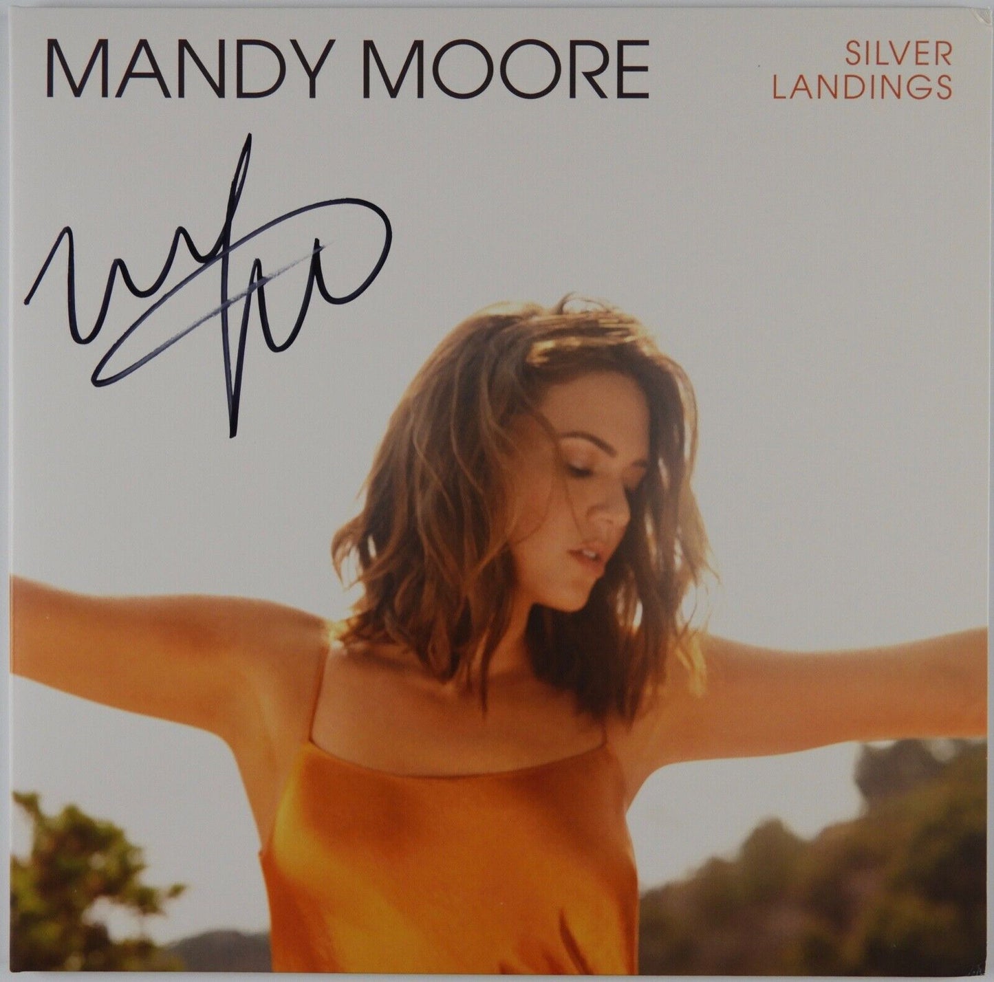 Mandy Moore JSA Signed Autograph Album Record LP Silver Landings
