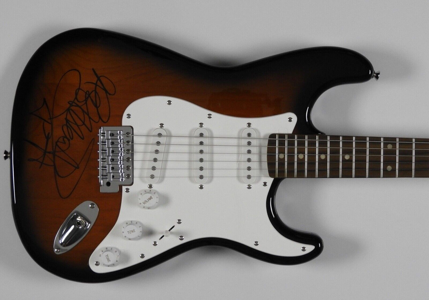 Rob Halford Judas Priest Autograph Signed Guitar Fender JSA Stratocaster