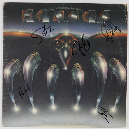 Kansas JSA Signed Autograph Record Album Vinyl Song For America