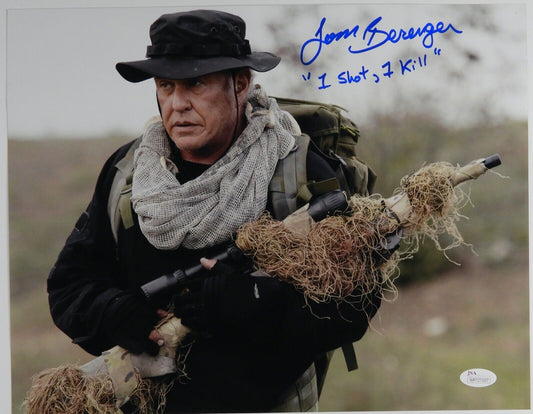 Tom Berenger Autograph JSA 11 x 14 Signed Photo