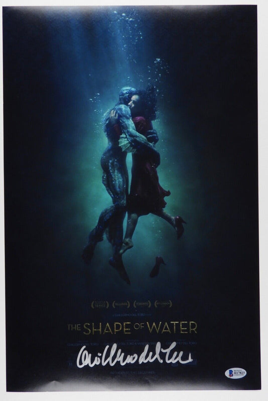 Guillermo Del Toro Autograph Beckett 12 x 18 Signed Photo The Shape Of Water