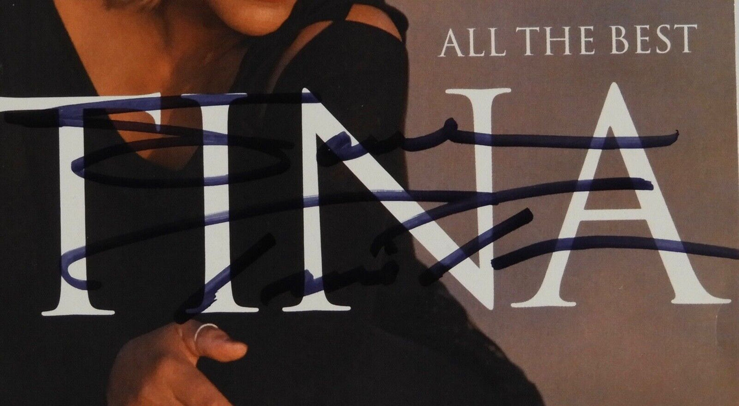 Tina Turner JSA Signed Autograph CD All The Best