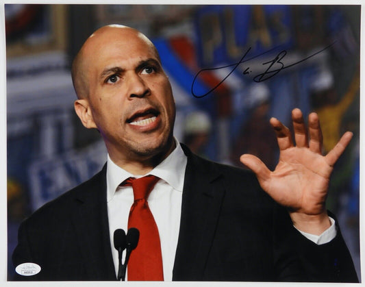 Cory Booker JSA Autograph Signed Photo COA 11 x14 Senator