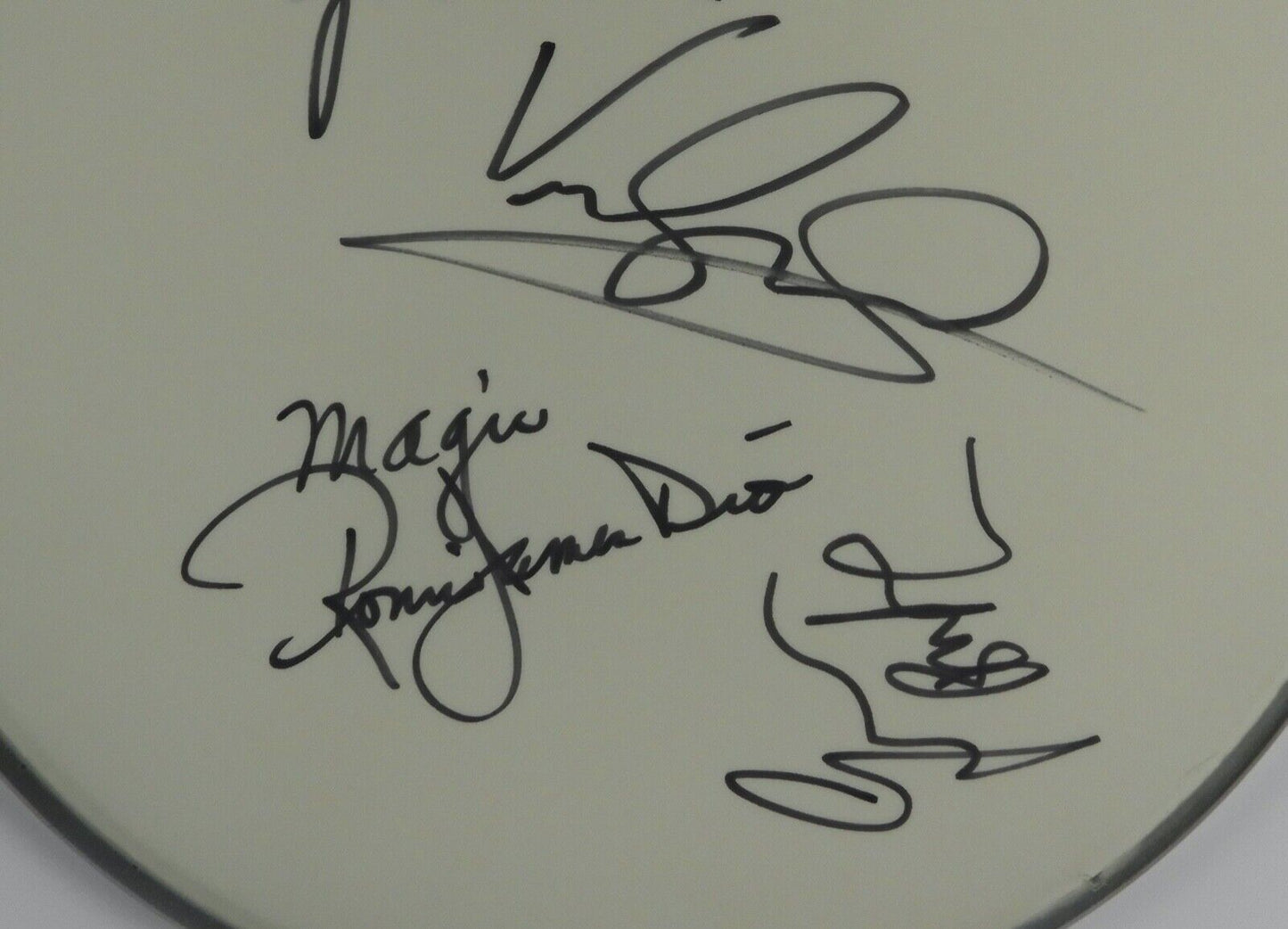 Black Sabbath Signed Autograph 12" Drum Head REAL Epperson Ronnie DIO